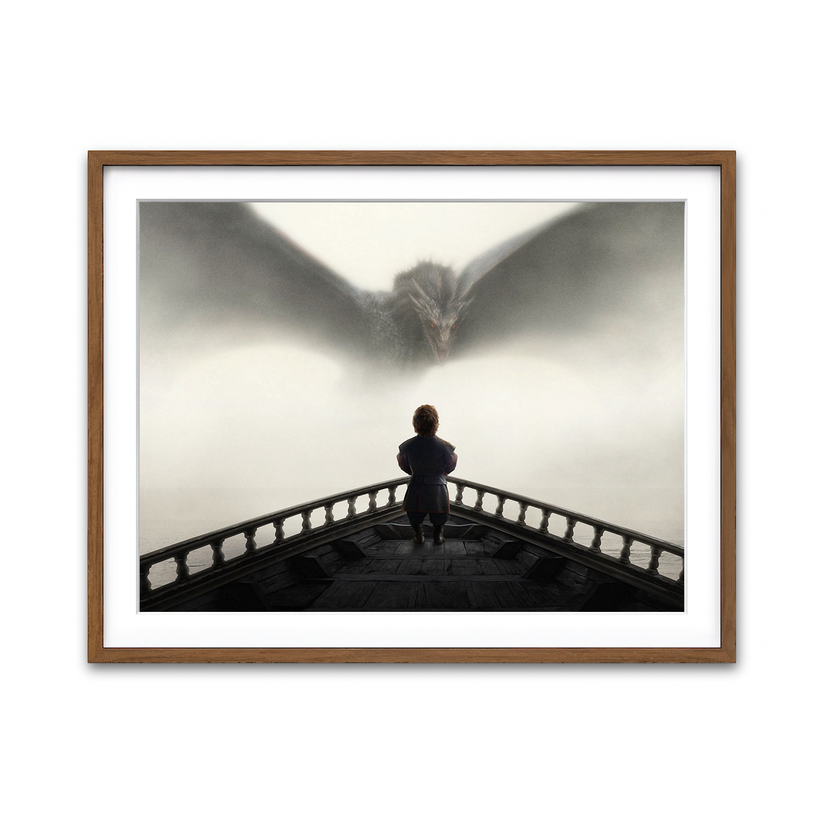 Framed Print 4x3 Walnut