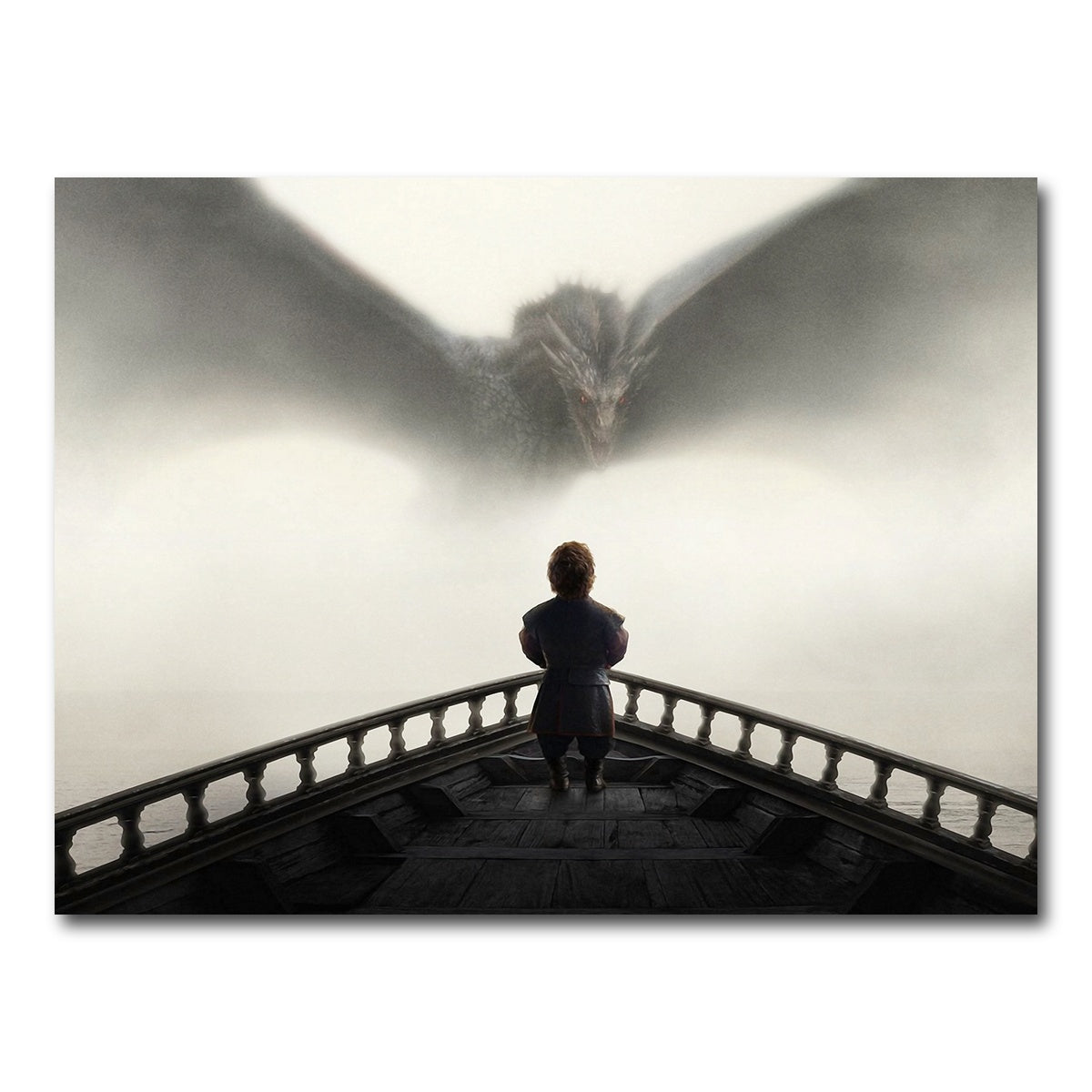 AUTO-MOCKUP WHITE | Game of Thrones - Tyrion | 1 Piece | Gallery Wrap Canvas | group=4x3
