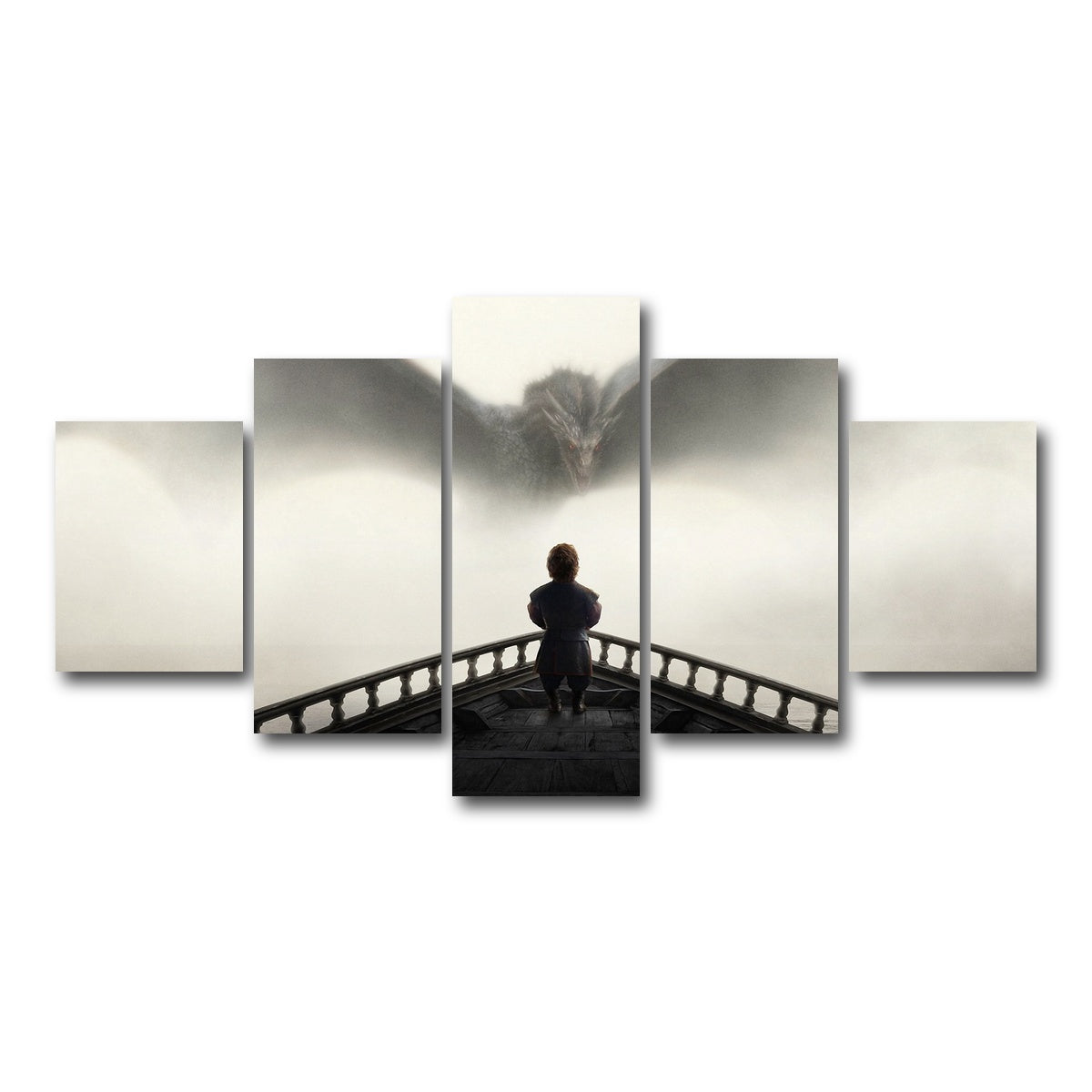 AUTO-MOCKUP WHITE | Game of Thrones - Tyrion | 5 Piece | Gallery Wrap Canvas | group=5_short