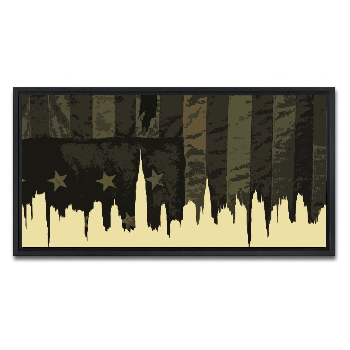 AUTO-MOCKUP WHITE | Gangs of New York | 1 Piece | Black Framed Canvas | group=2x1