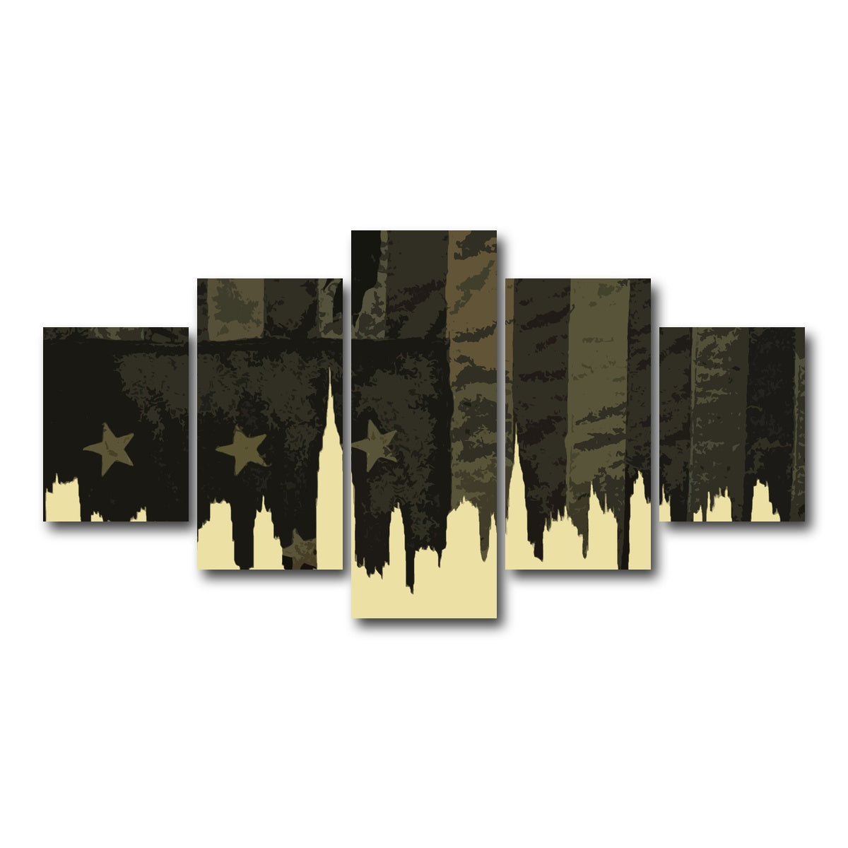 AUTO-MOCKUP WHITE | Gangs of New York | 5 Piece | Gallery Wrap Canvas | group=5_short