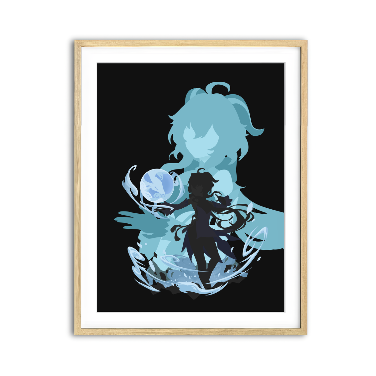 Framed Print 3x4 Natural