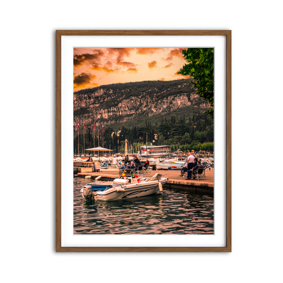 Framed Print 3x4 Walnut