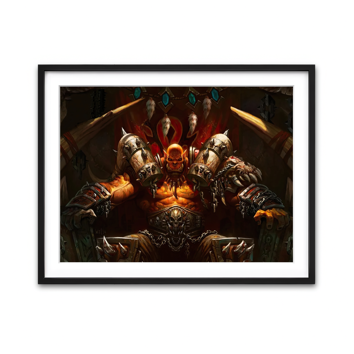 Framed Print 4x3 Black