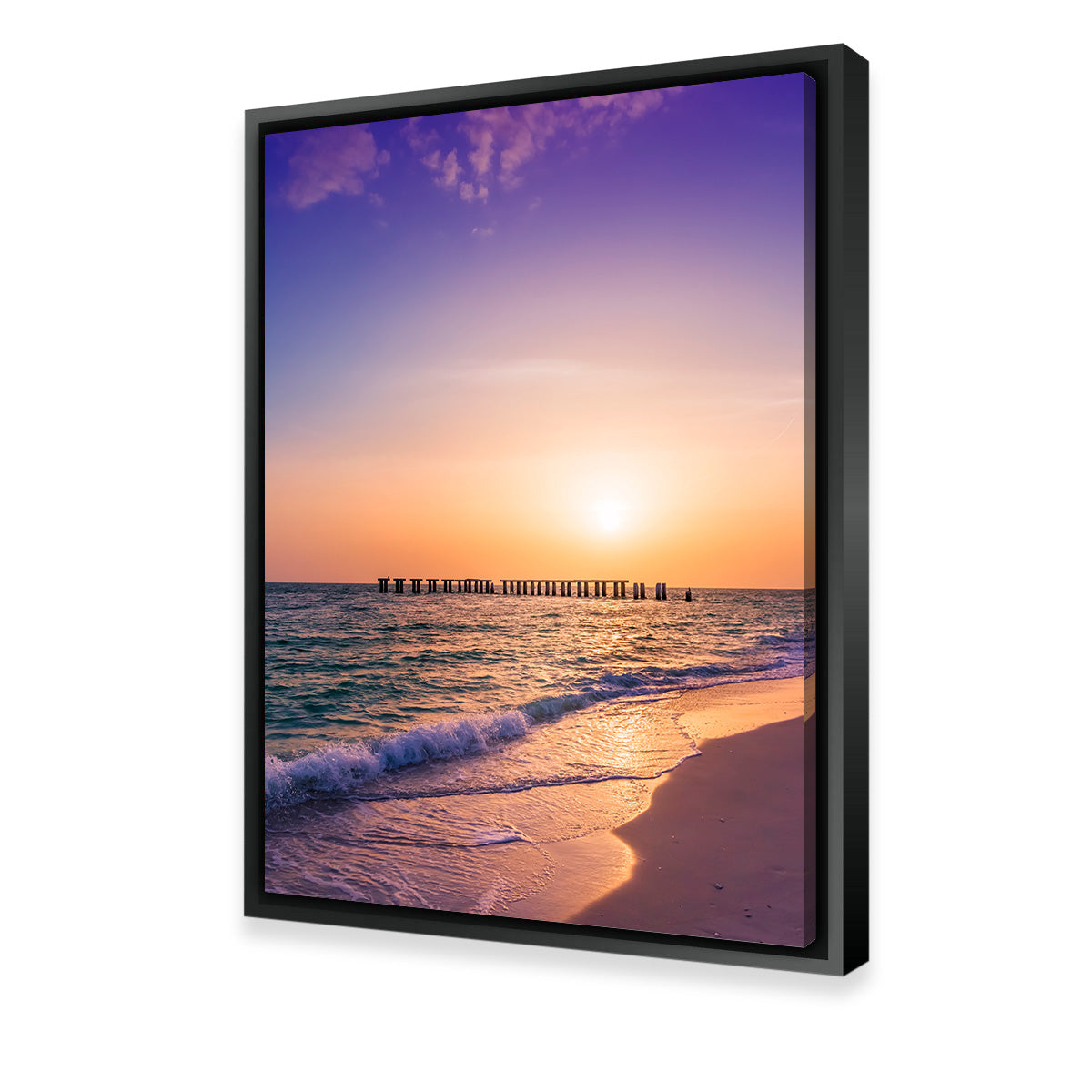 Gasparilla Island Sunset Wall Art