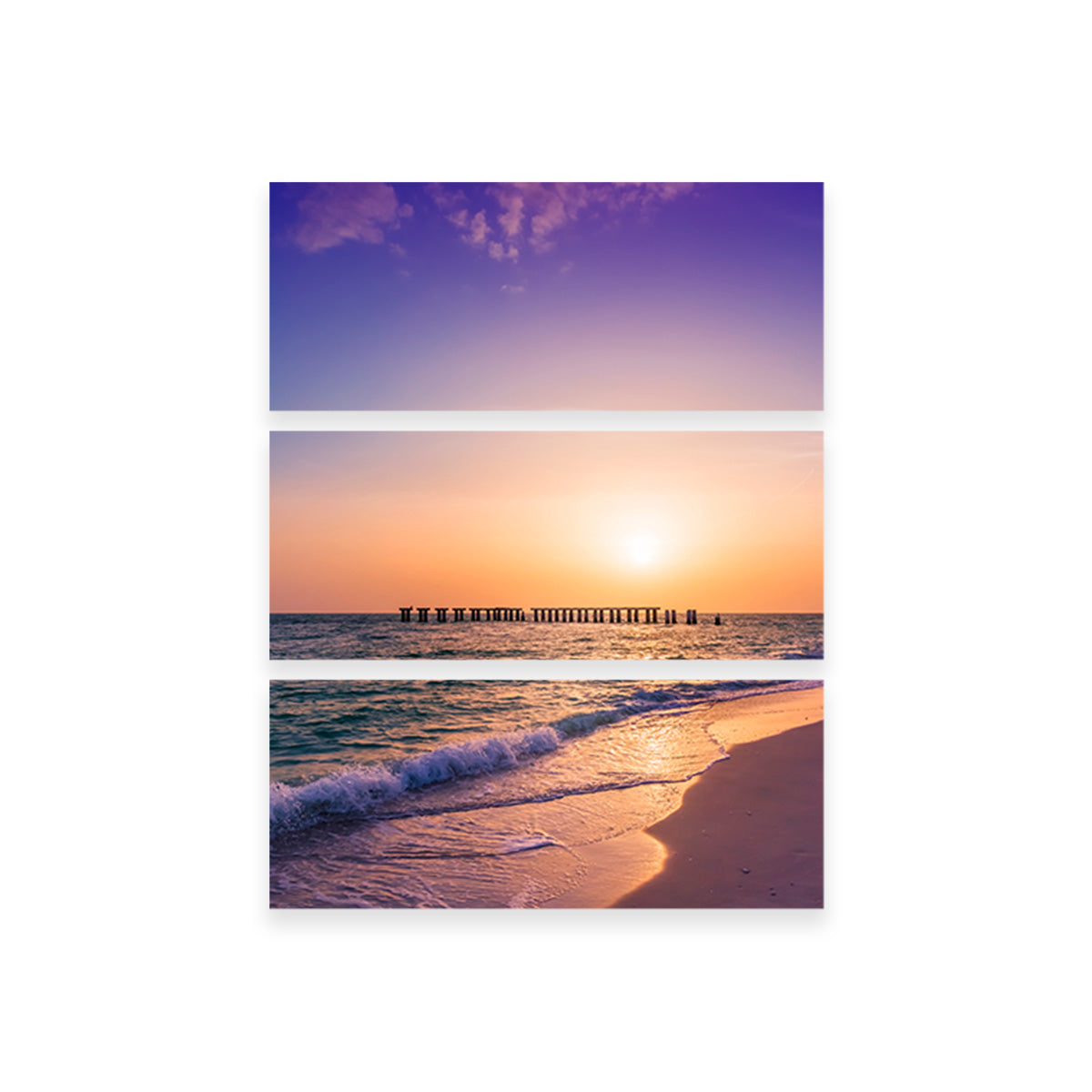 Gasparilla Island Sunset Wall Art