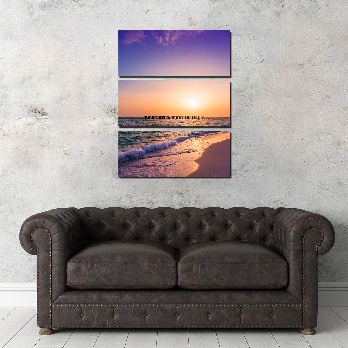 Gasparilla Island Sunset Wall Art
