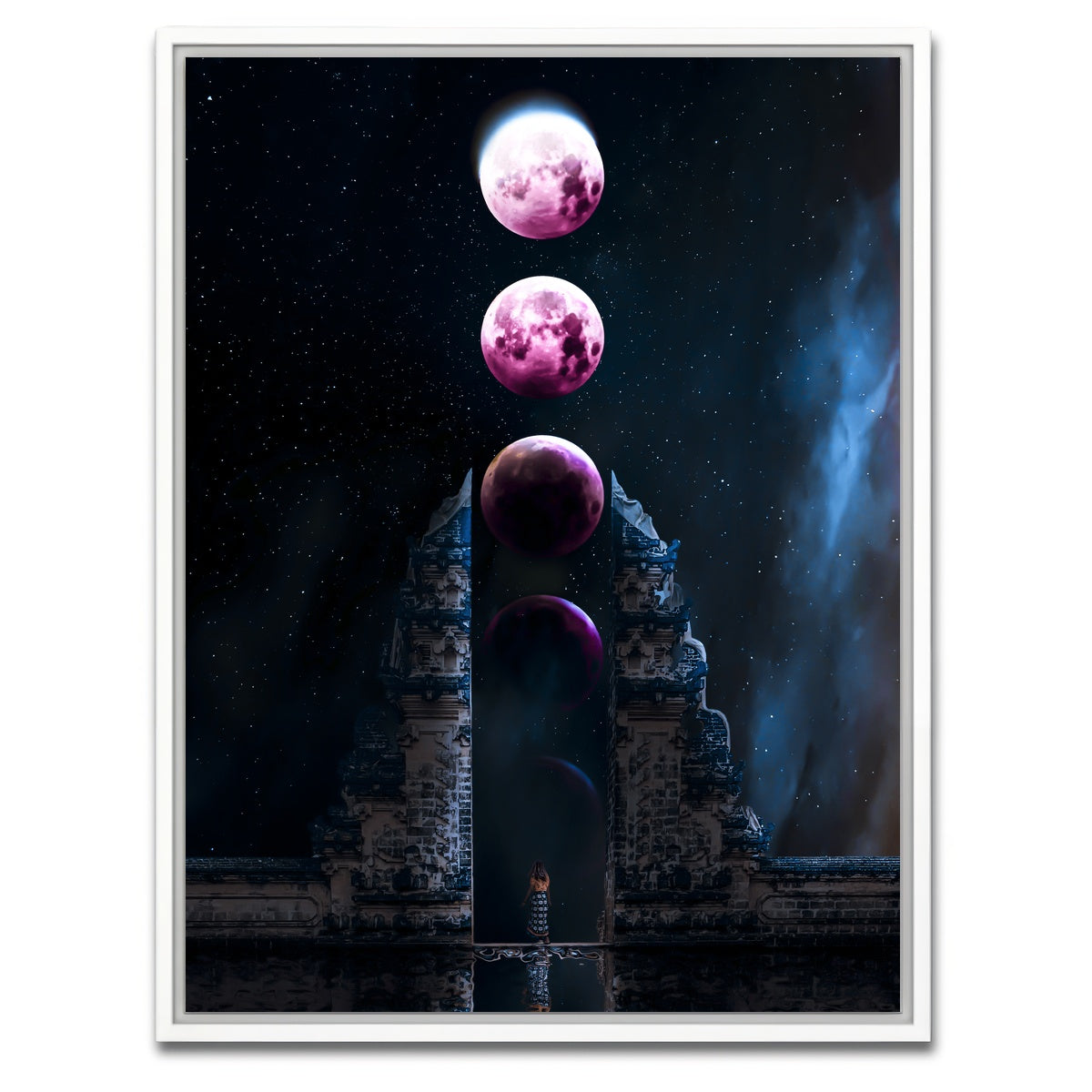 AUTO-MOCKUP WHITE | Gates of Heaven | 1 Piece | White Framed Canvas | group=3x4