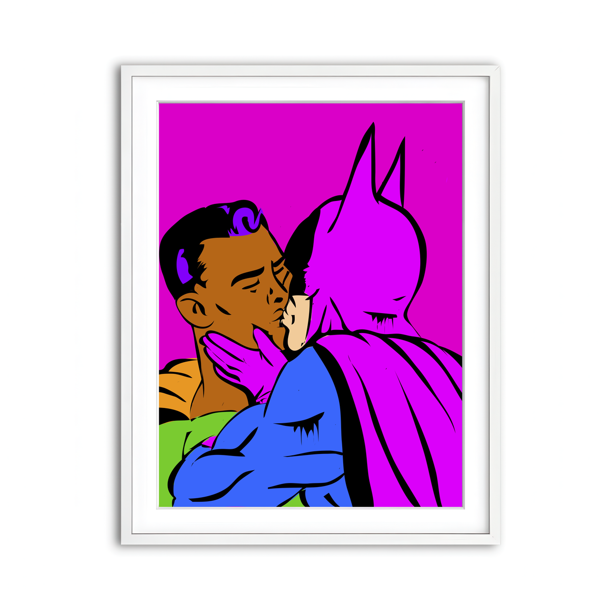 Framed Print 3x4 White