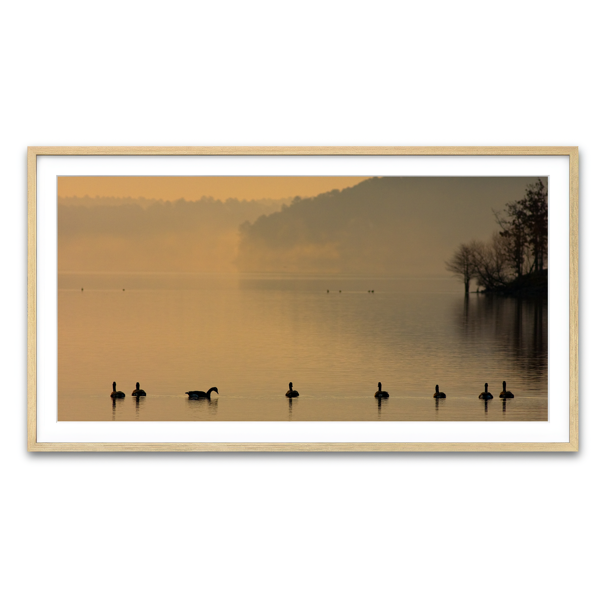 Framed Print 2x1 Natural