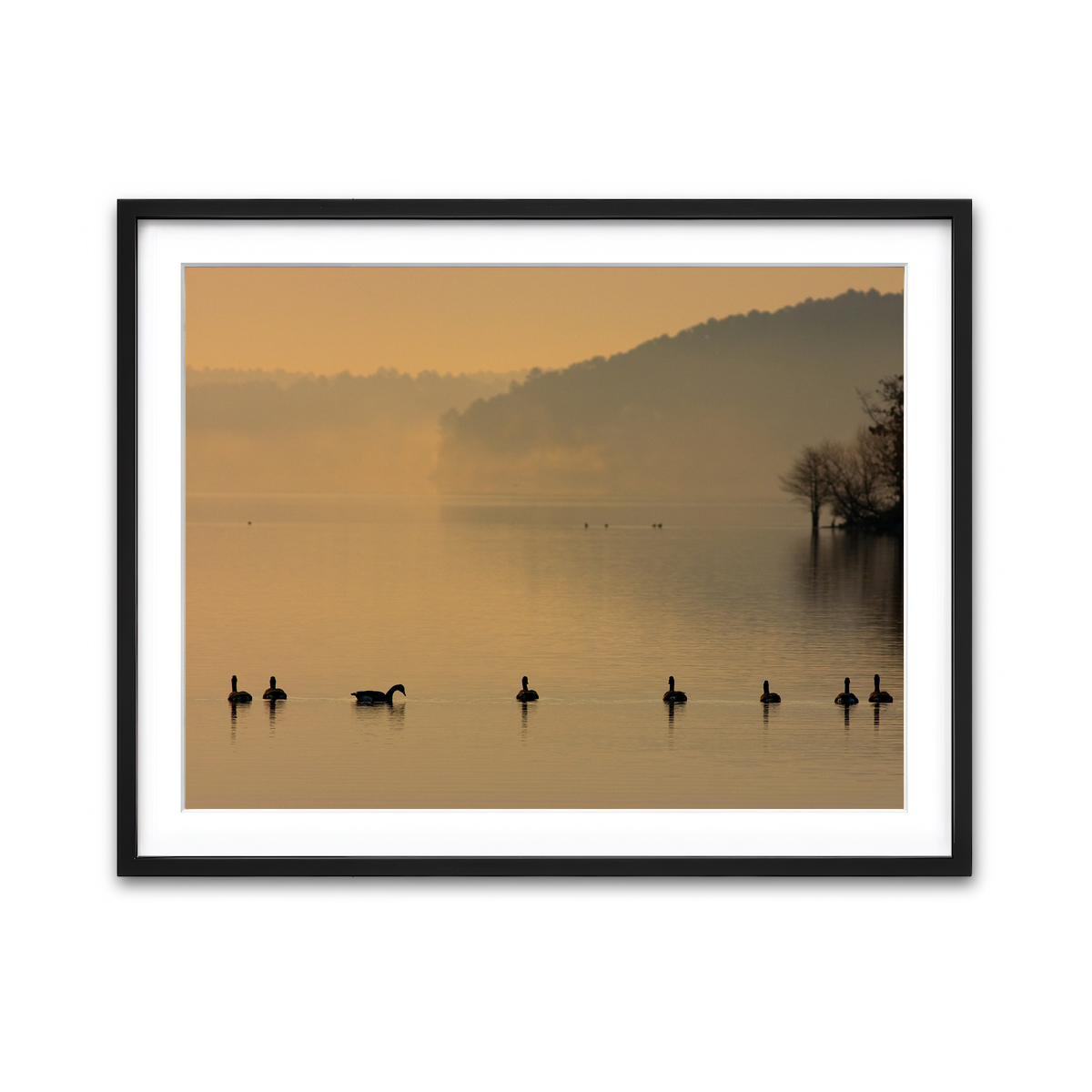 Framed Print 4x3 Black