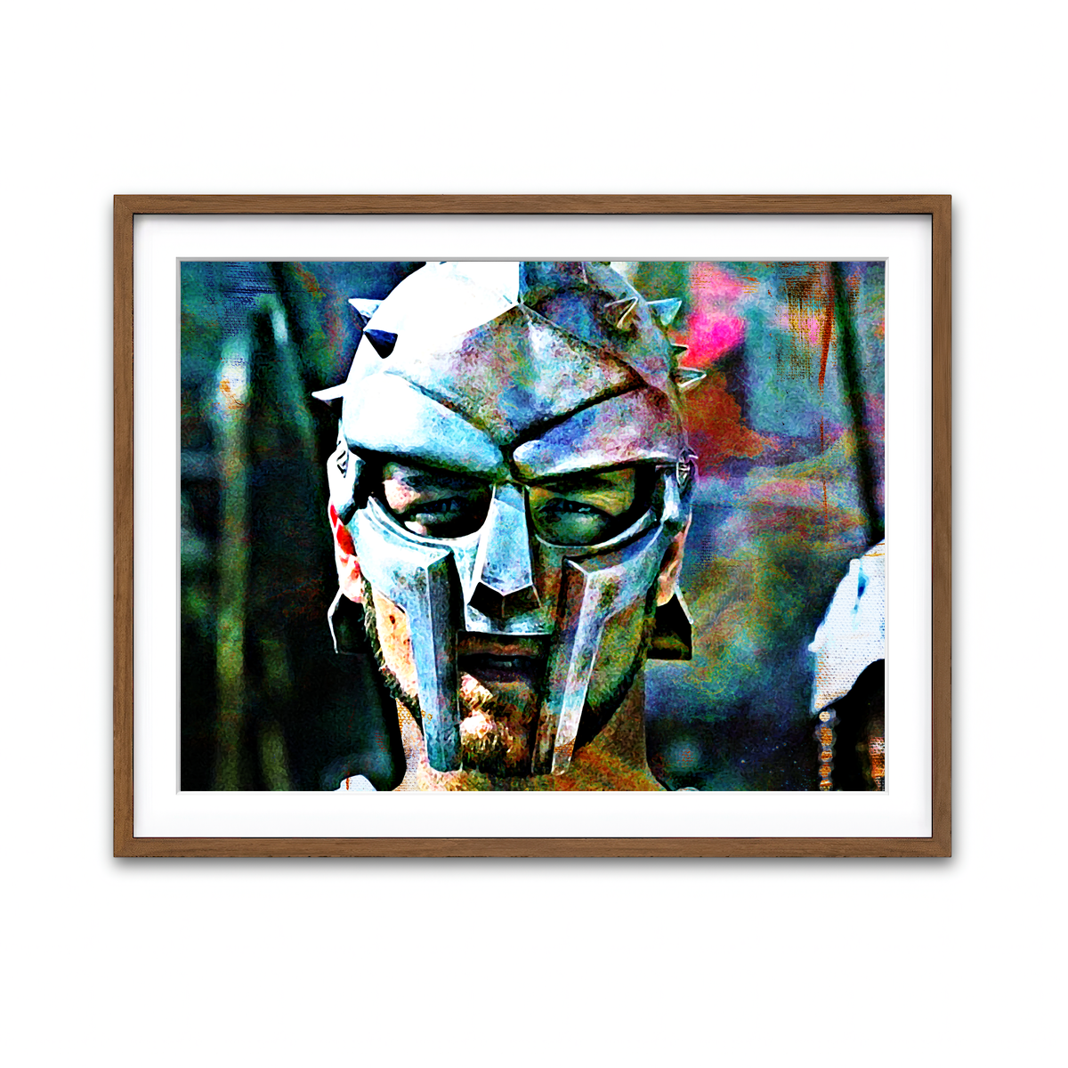 Framed Print 4x3 Walnut