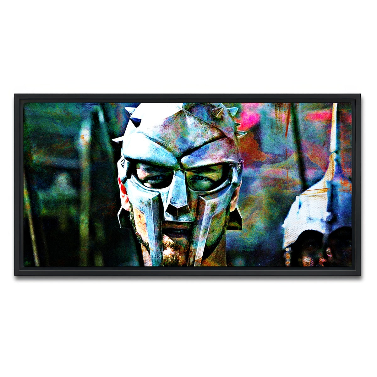 AUTO-MOCKUP WHITE | General of the Felix Legions | 1 Piece | Black Framed Canvas | group=2x1