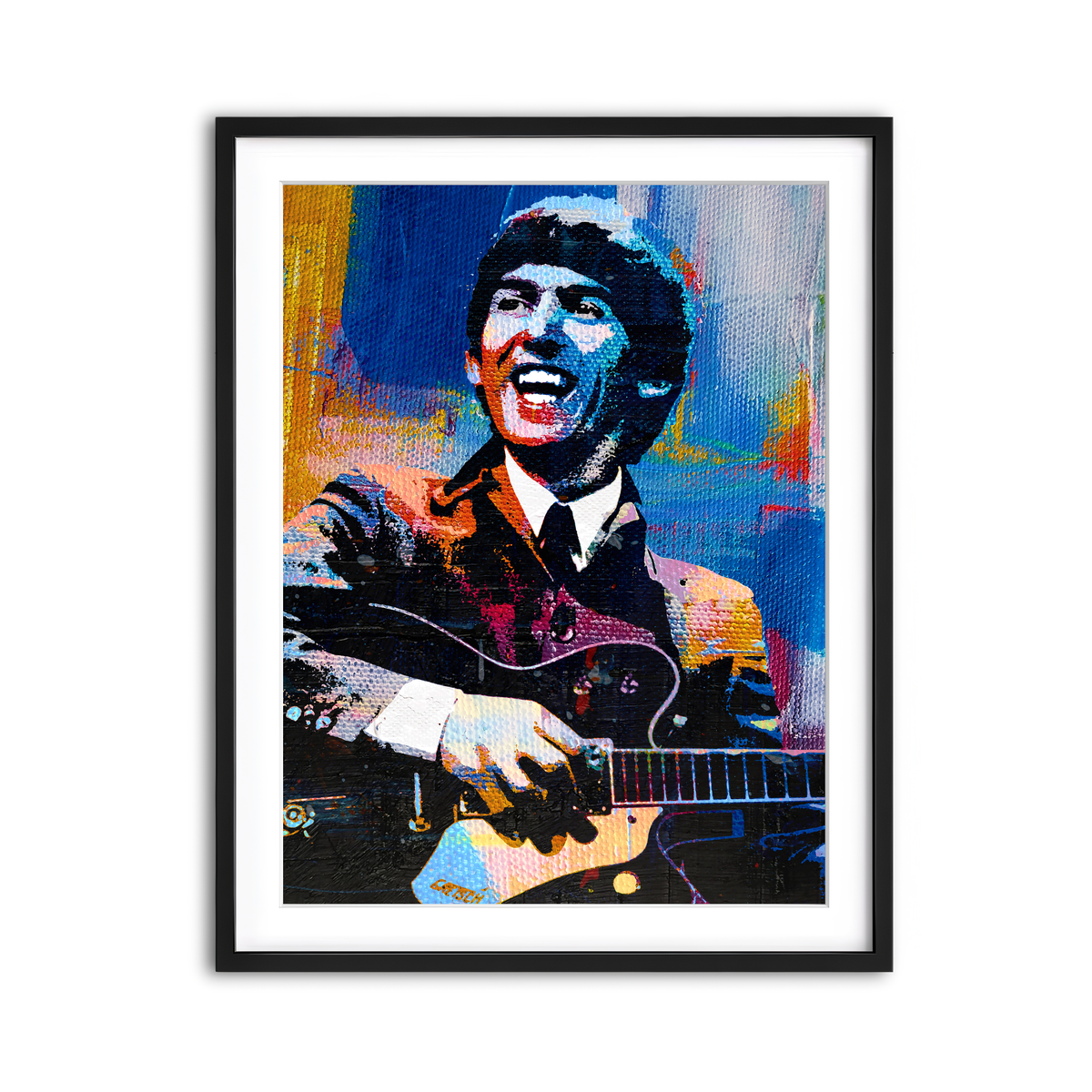 Framed Print 3x4 Black