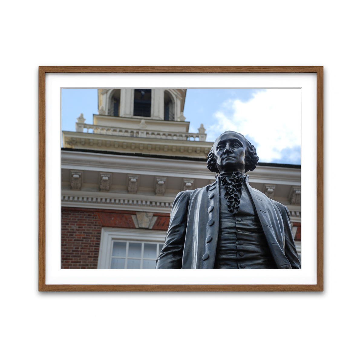 Framed Print 4x3 Walnut