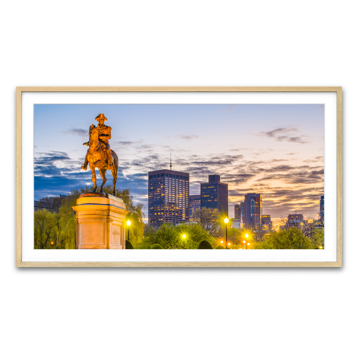 Framed Print 2x1 Natural
