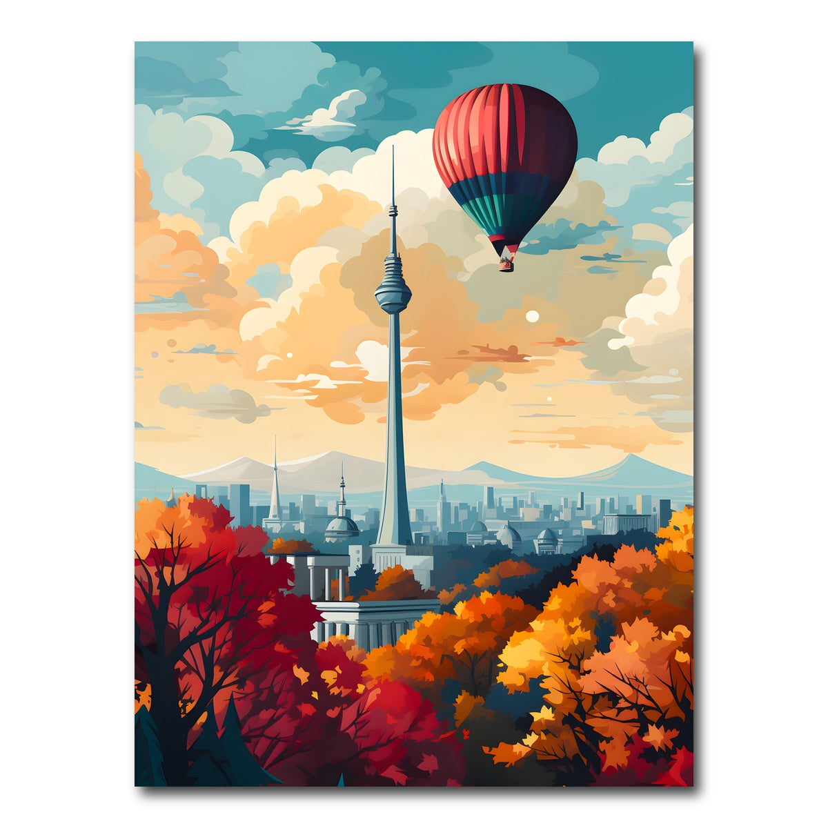 AUTO-MOCKUP WHITE | Germany - Berlin | 1 Piece | Gallery Wrap Canvas | group=3x4