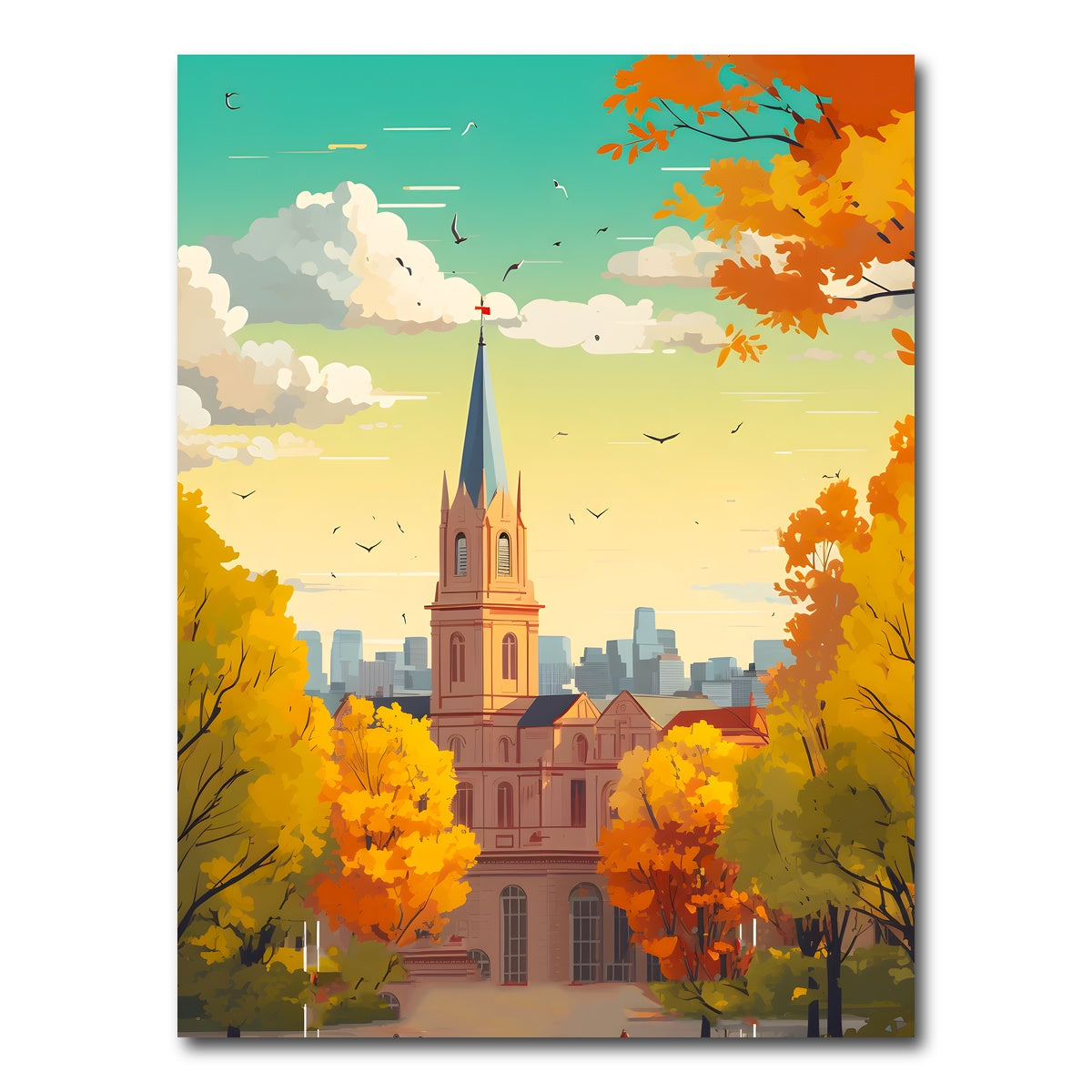 AUTO-MOCKUP WHITE | Germany - Mannheim | 1 Piece | Gallery Wrap Canvas | group=3x4