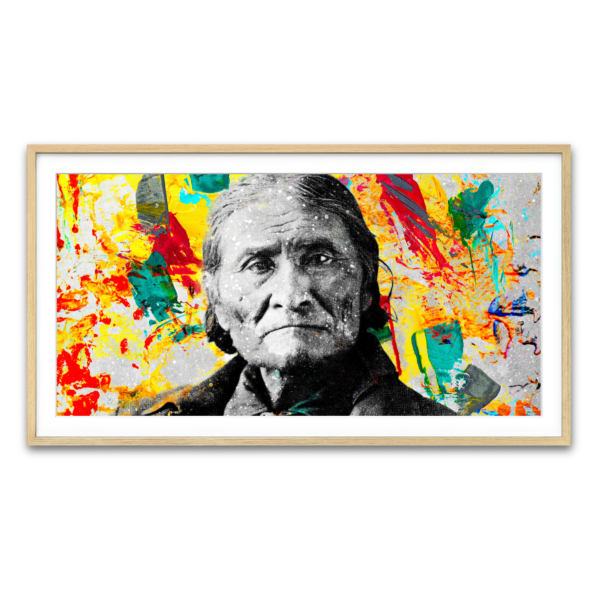 Framed Print 2x1 Natural