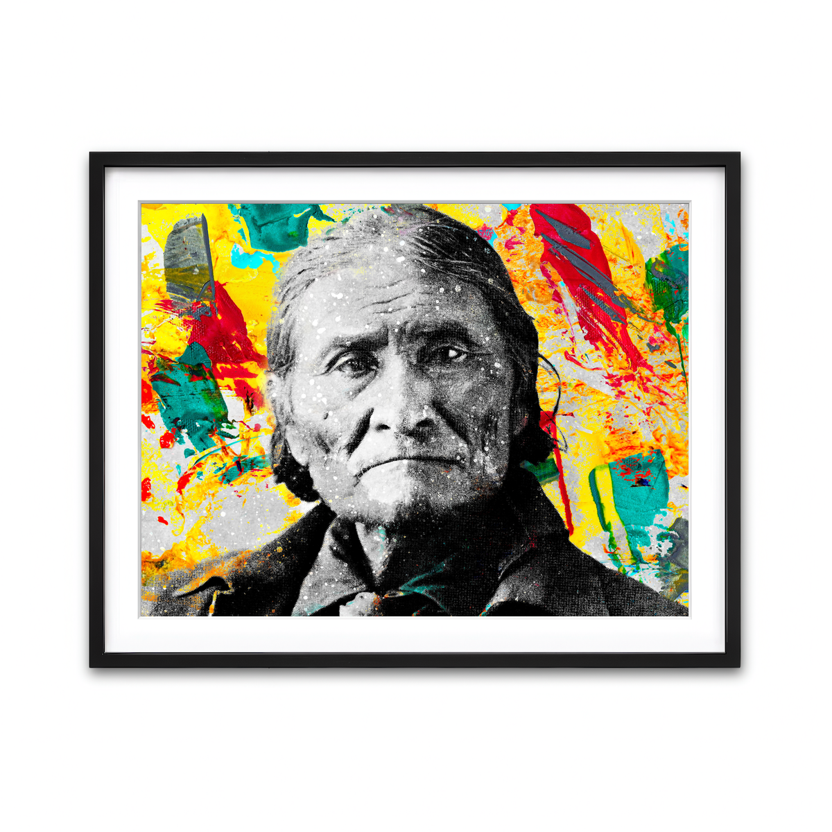 Framed Print 4x3 Black