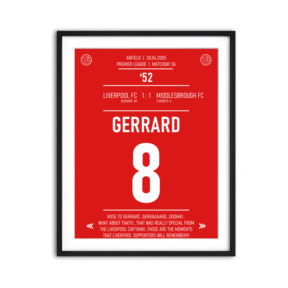 Framed Print 3x4 Black