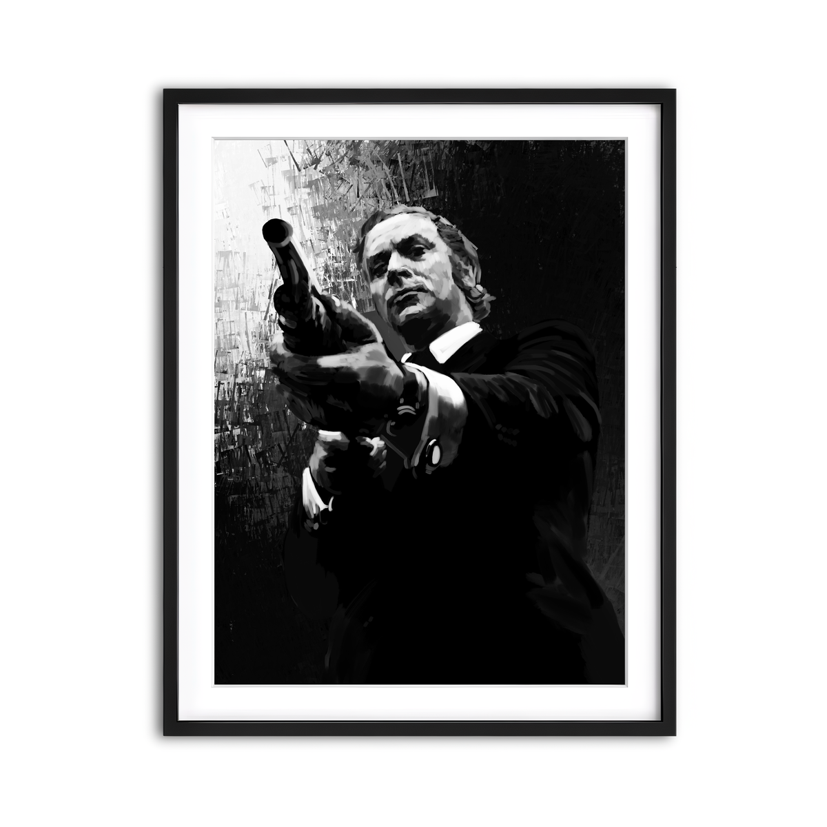 Framed Print 3x4 Black