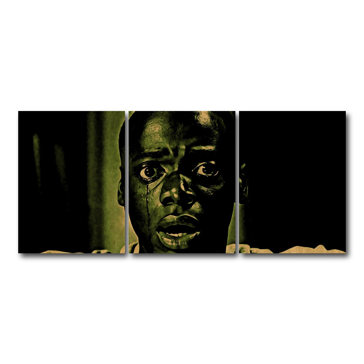 AUTO-MOCKUP WHITE | Get out | 3 Piece | Gallery Wrap Canvas | group=18x24