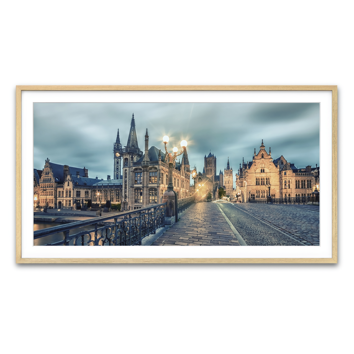 Framed Print 2x1 Natural