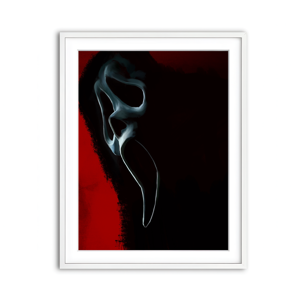 Framed Print 3x4 White