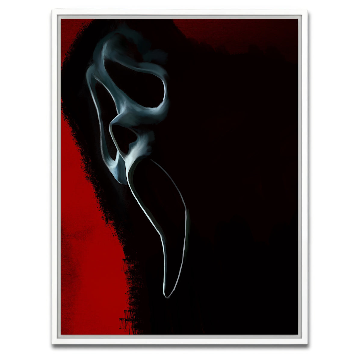 AUTO-MOCKUP WHITE | Ghost | 1 Piece | White Framed Canvas | group=3x4