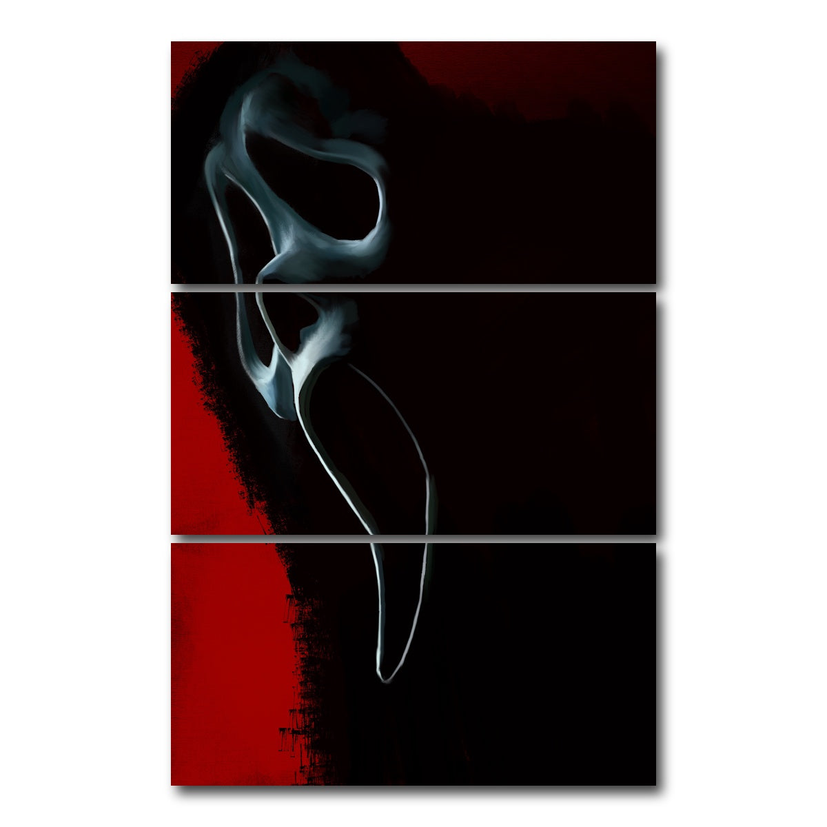 AUTO-MOCKUP WHITE | Ghost | 3 Piece | Gallery Wrap Canvas | group=12x24_stacked