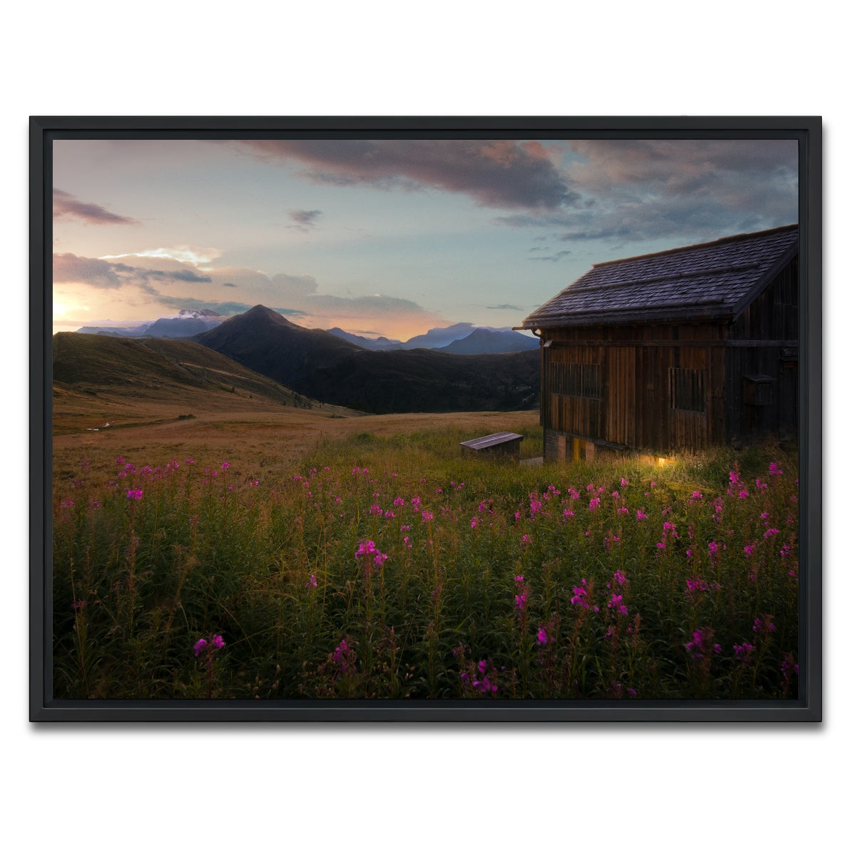 AUTO-MOCKUP WHITE | Giau Pass | 1 Piece | Black Framed Canvas | group=4x3