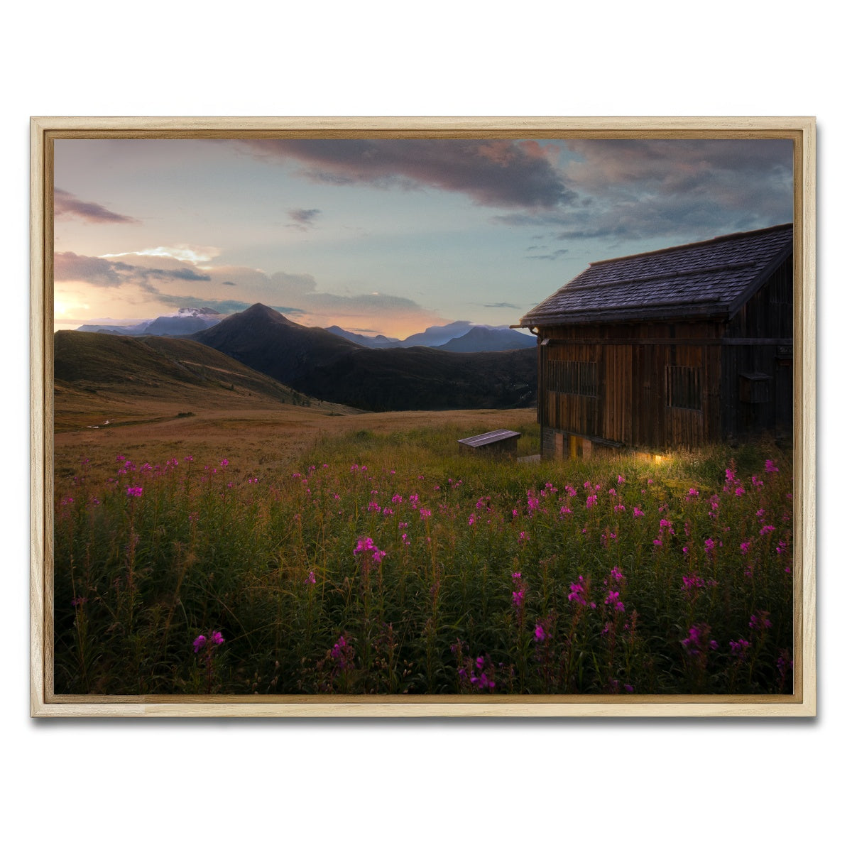 AUTO-MOCKUP WHITE | Giau Pass | 1 Piece | Natural Framed Canvas | group=4x3
