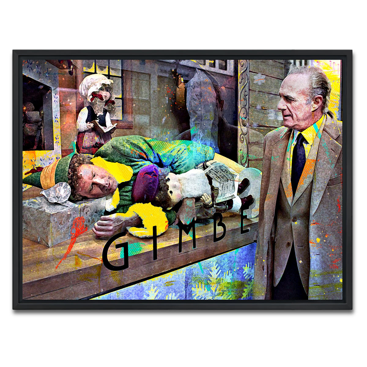 AUTO-MOCKUP WHITE | Gimbels | 1 Piece | Black Framed Canvas | group=4x3