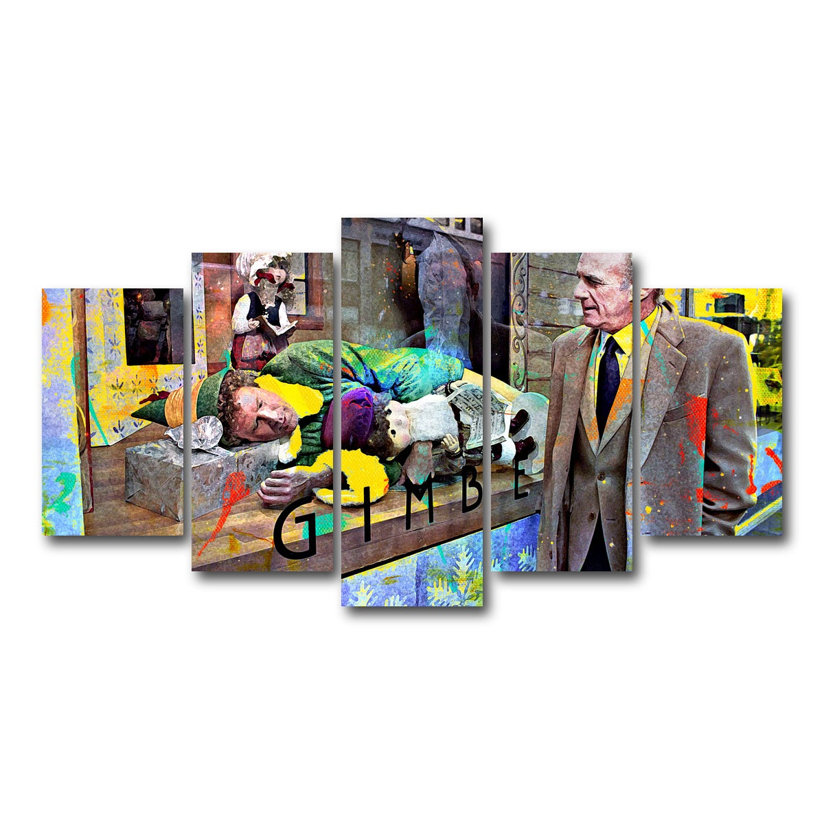 AUTO-MOCKUP WHITE | Gimbels | 5 Piece | Gallery Wrap Canvas | group=5_normal