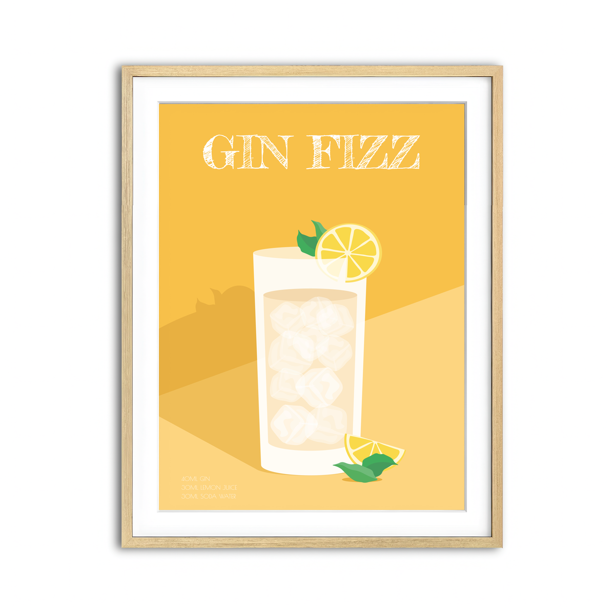 Framed Print 3x4 Natural