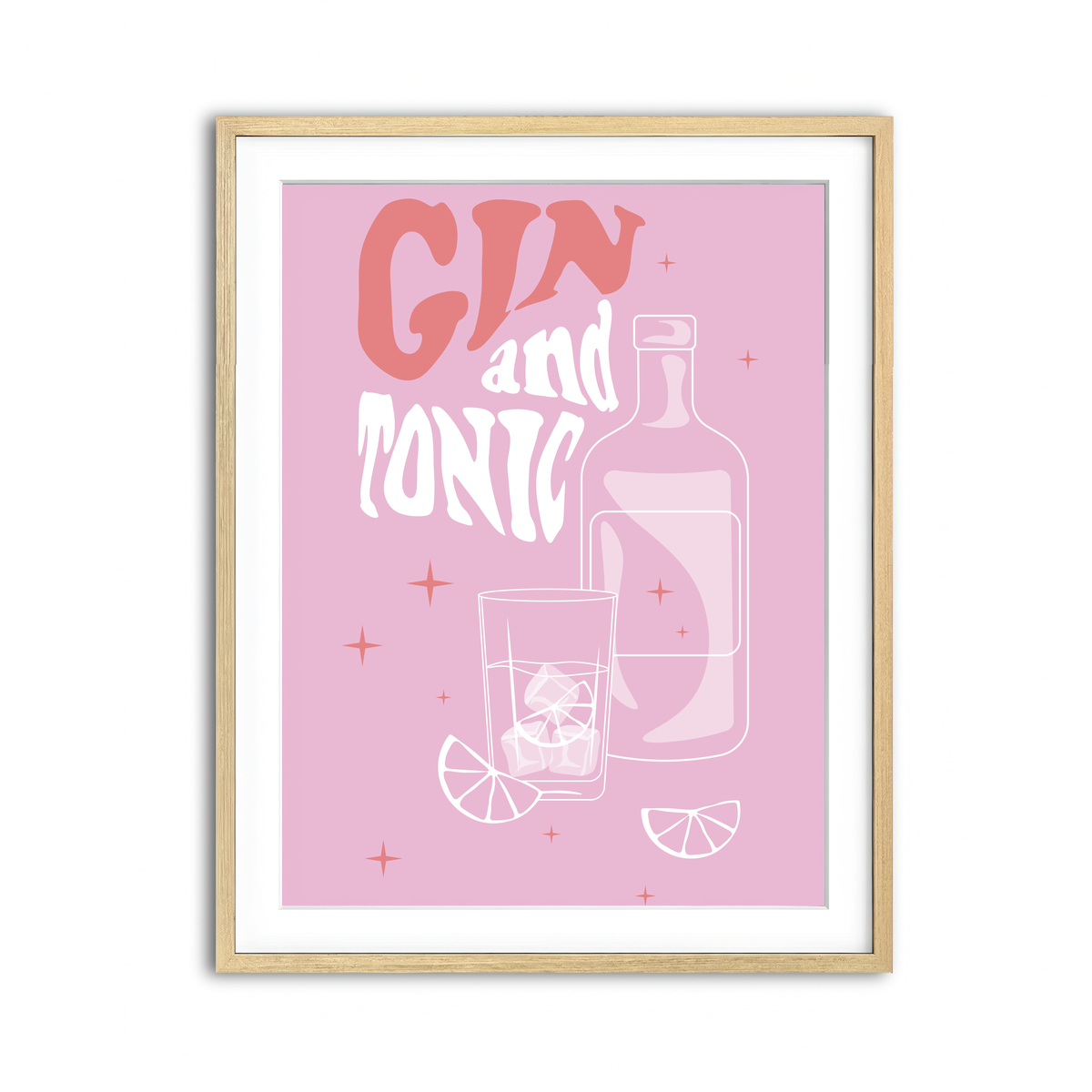 Framed Print 3x4 Natural