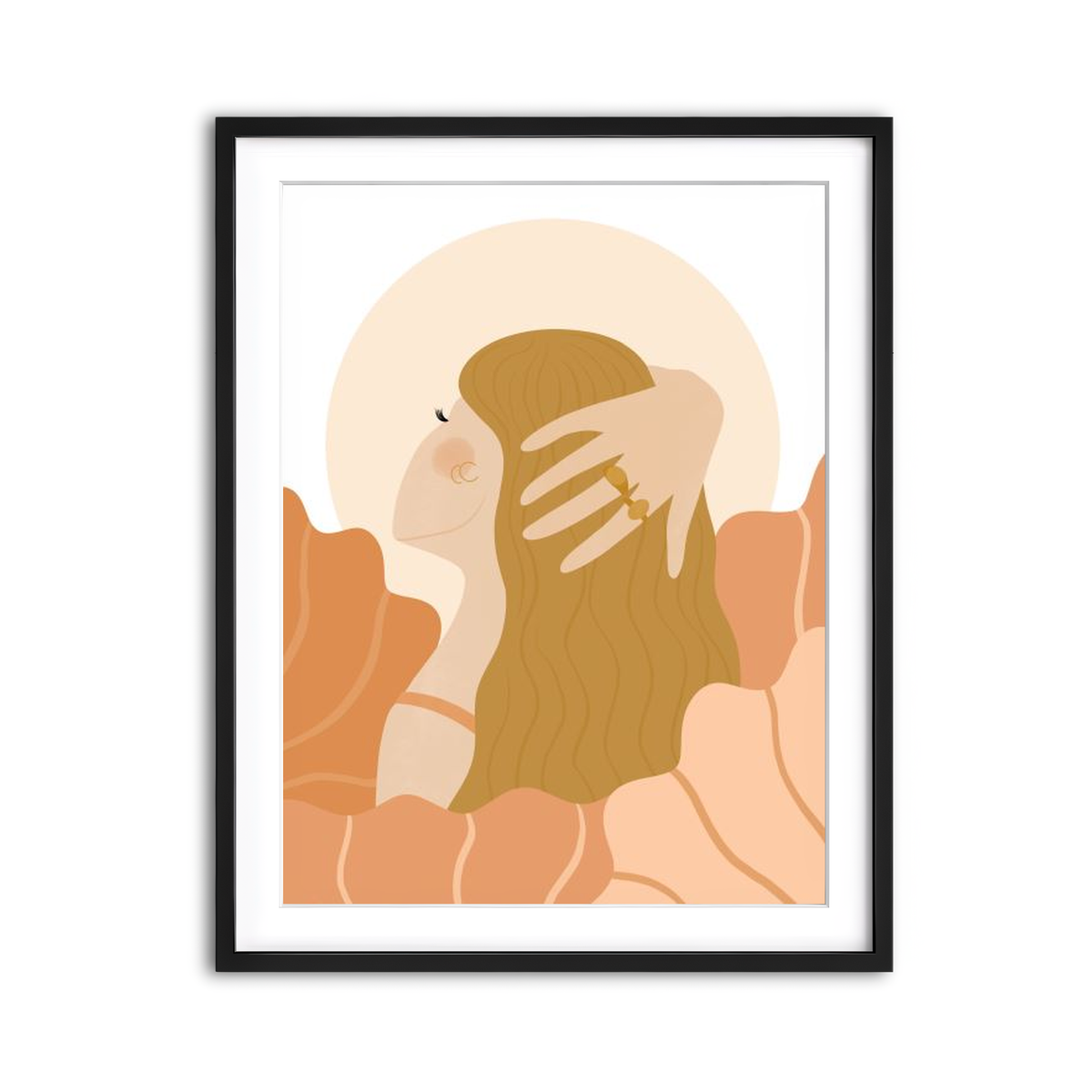 Framed Print 3x4 Black