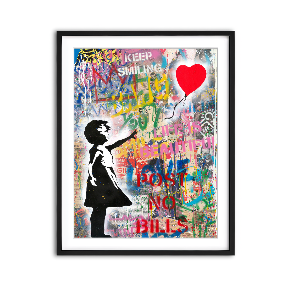 Framed Print 3x4 Black