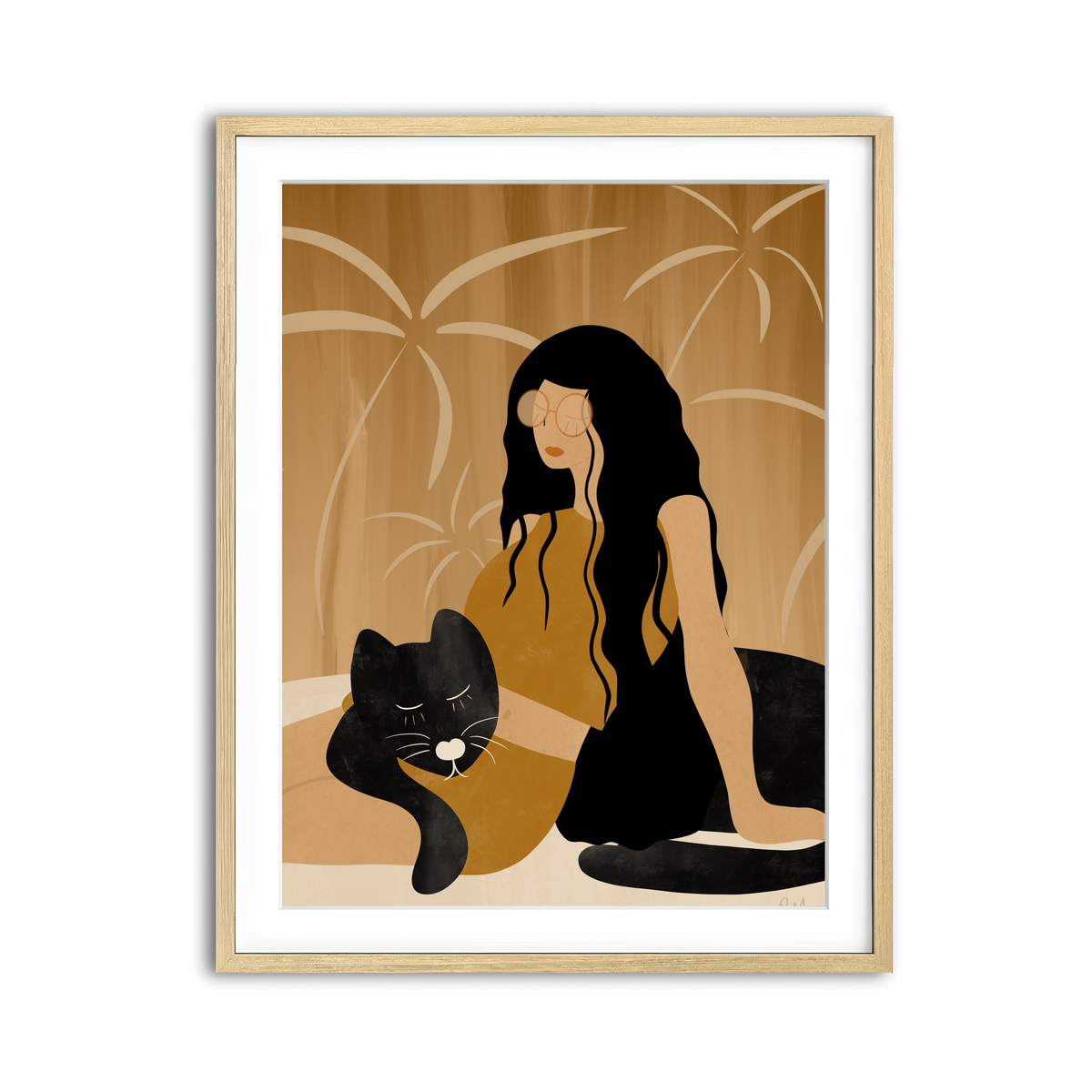 Framed Print 3x4 Natural