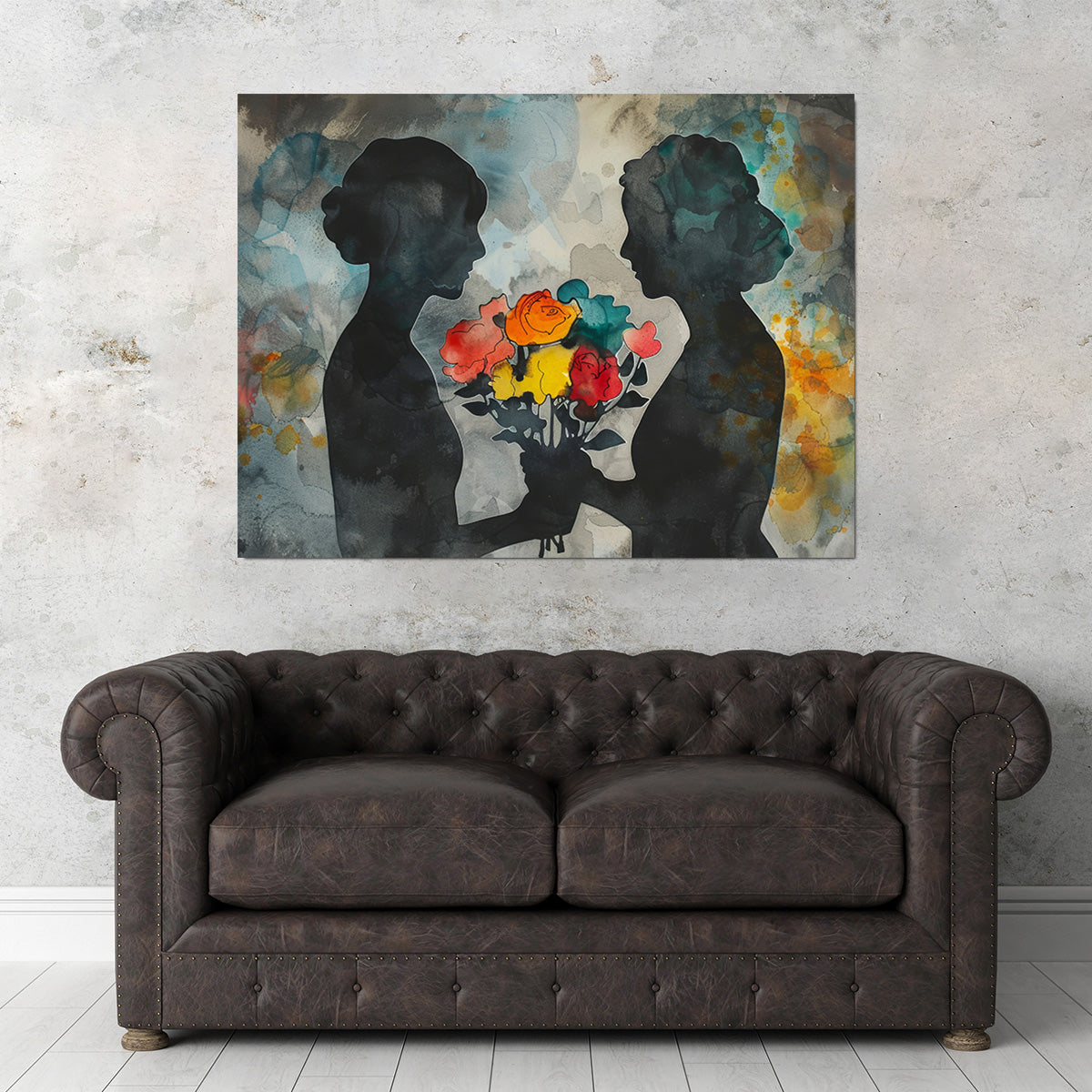 Give Flowers Wall Art