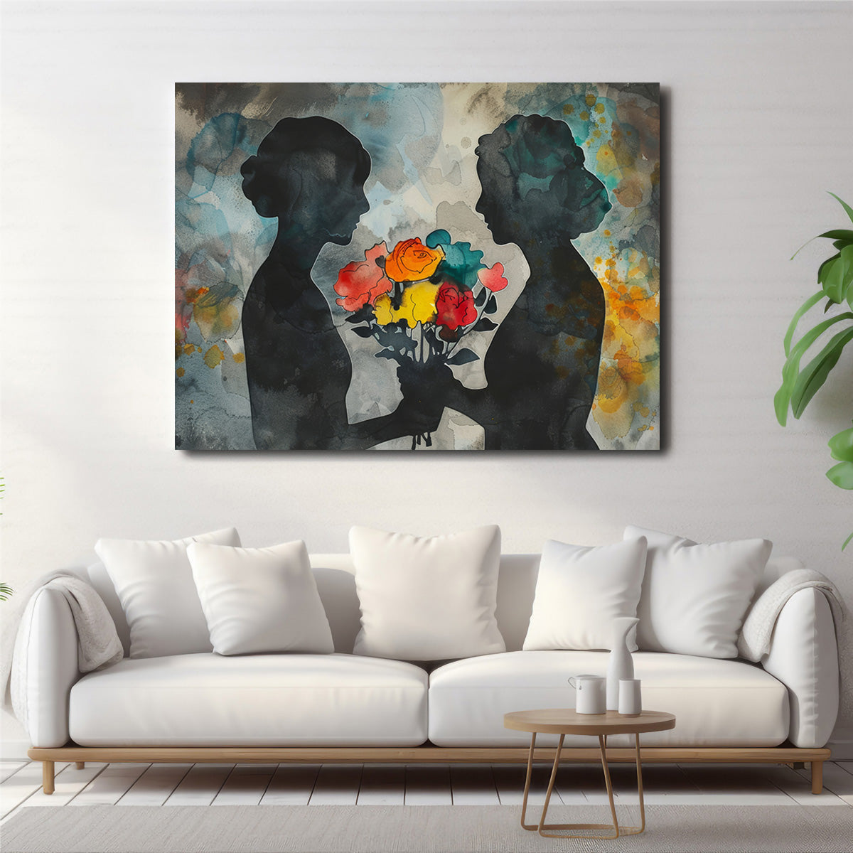 Give Flowers Wall Art