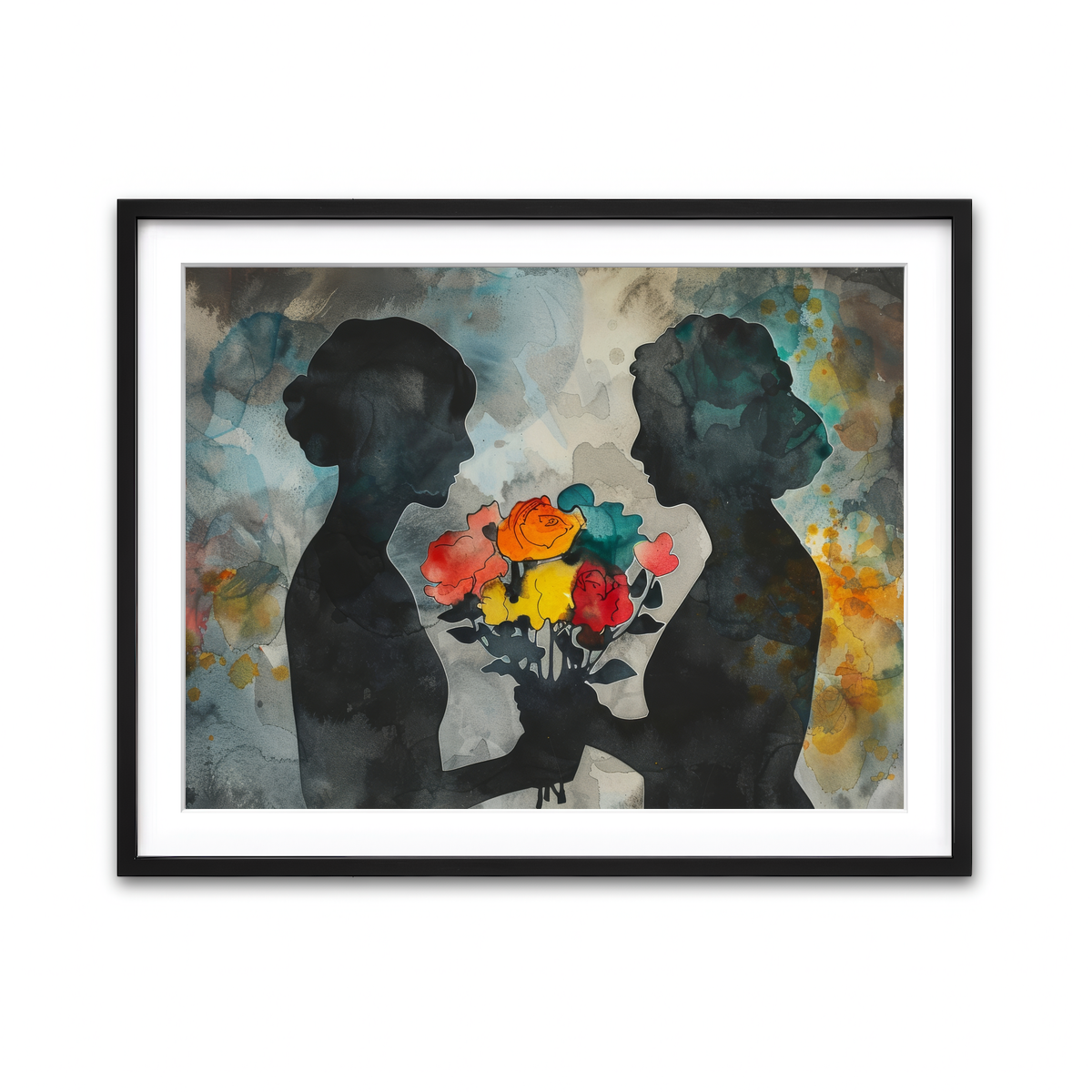 Framed Print 4x3 Black