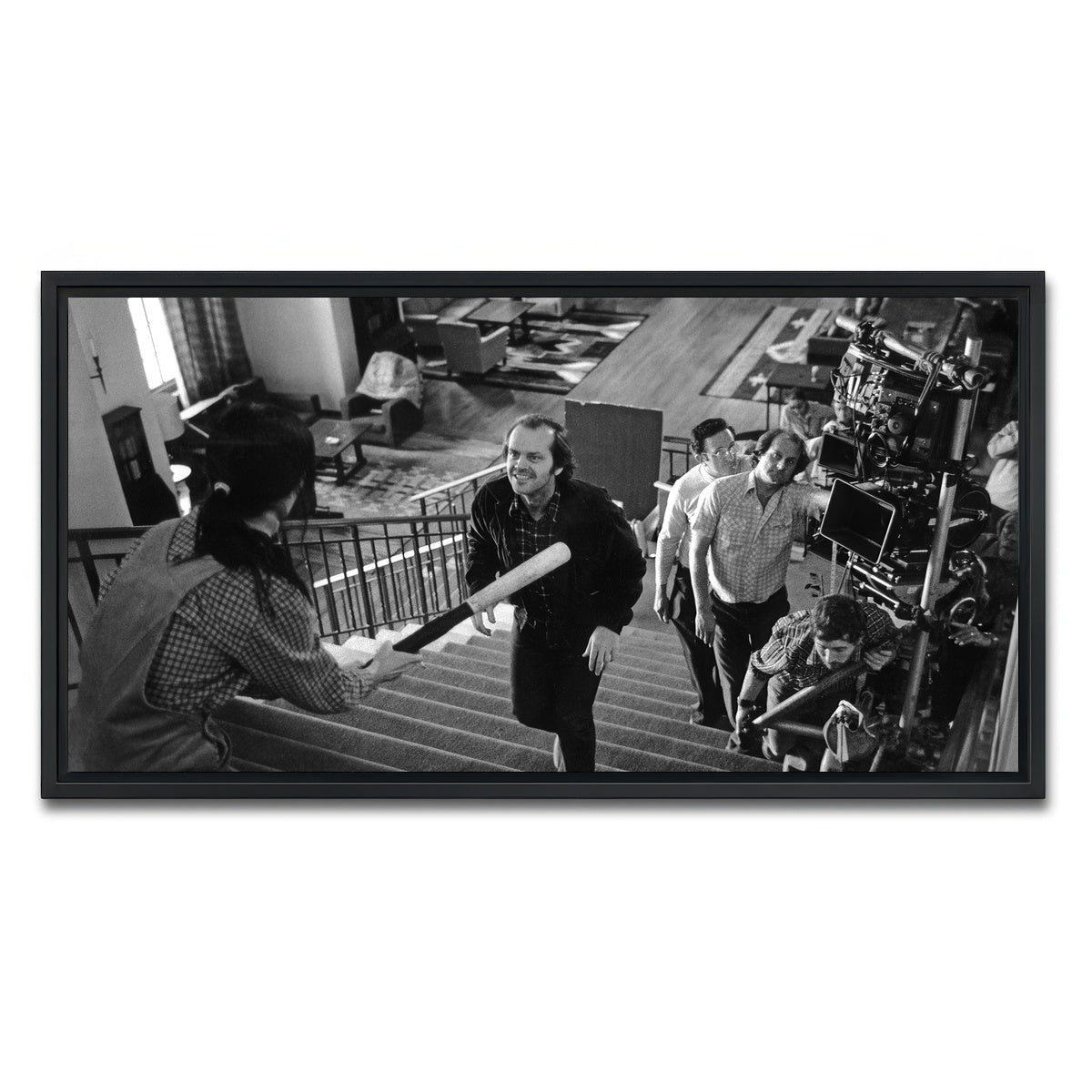 AUTO-MOCKUP WHITE | Give me the Bat | 1 Piece | Black Framed Canvas | group=2x1