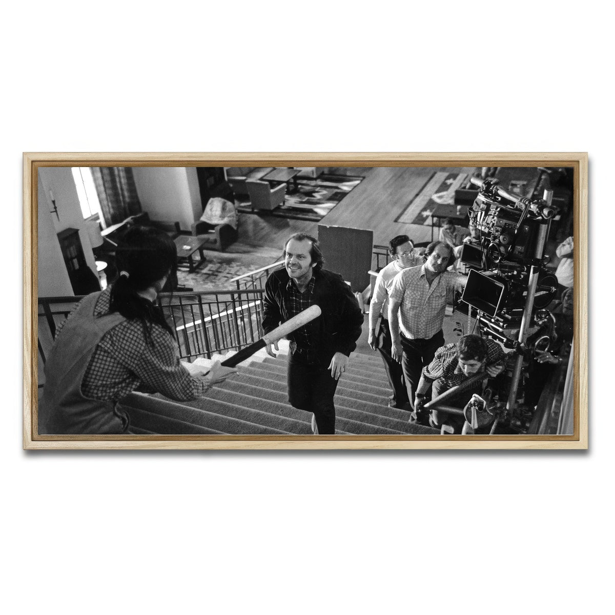 AUTO-MOCKUP WHITE | Give me the Bat | 1 Piece | Natural Framed Canvas | group=2x1