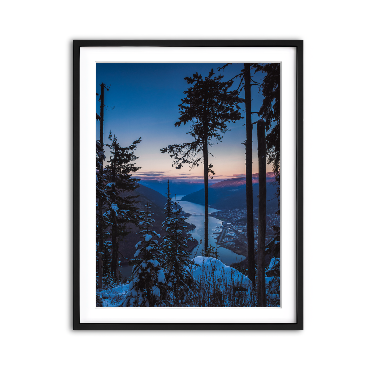 Framed Print 3x4 Black