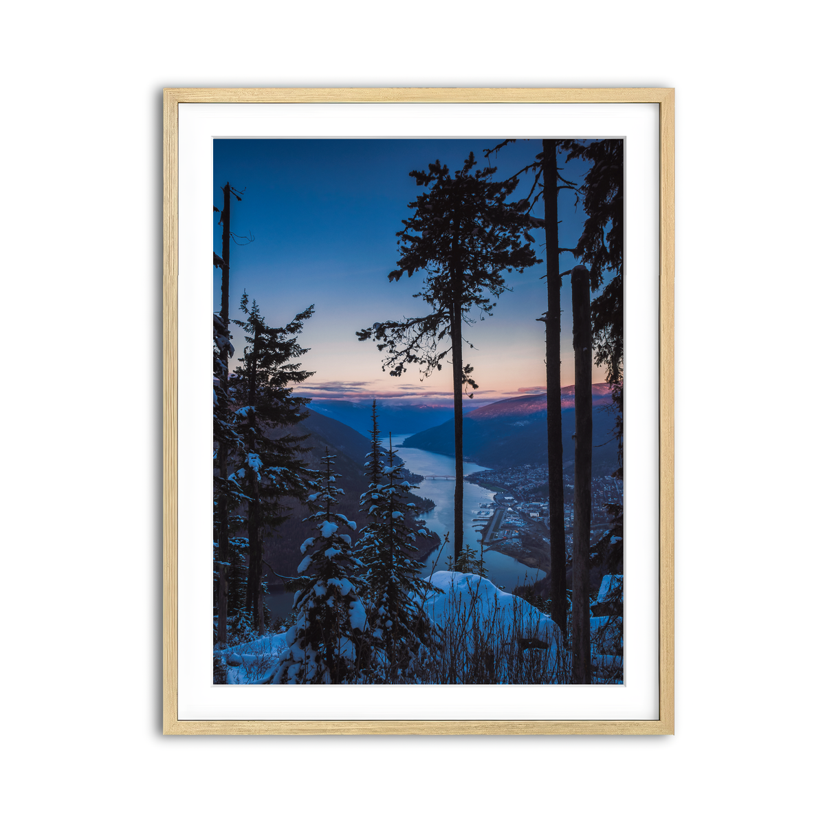 Framed Print 3x4 Natural