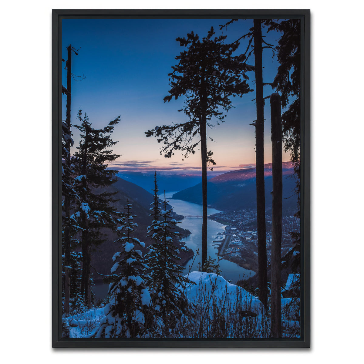 AUTO-MOCKUP WHITE | Giveout Creek | 1 Piece | Black Framed Canvas | group=3x4