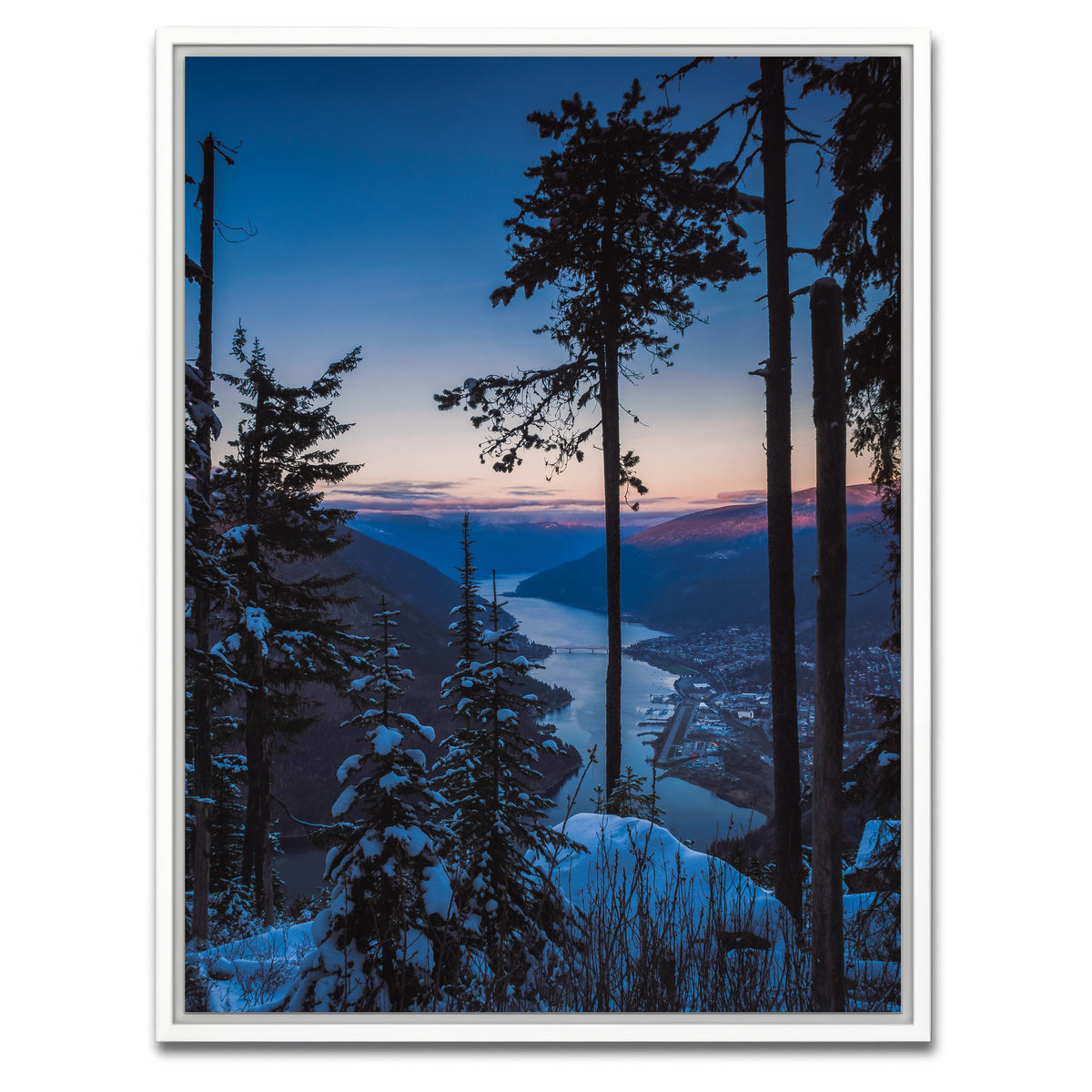 AUTO-MOCKUP WHITE | Giveout Creek | 1 Piece | White Framed Canvas | group=3x4
