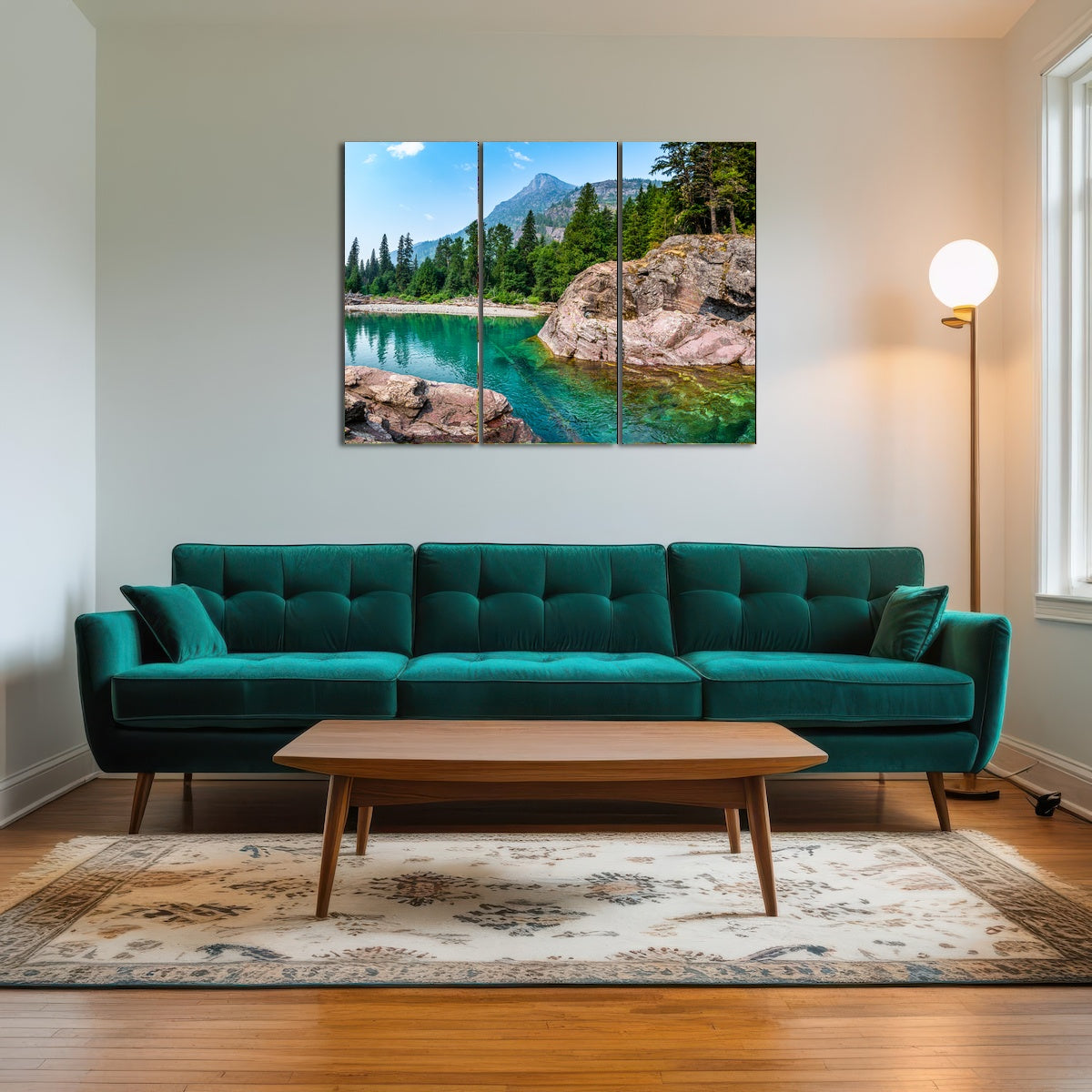 AUTO-MOCKUP ROOM | Glacier River